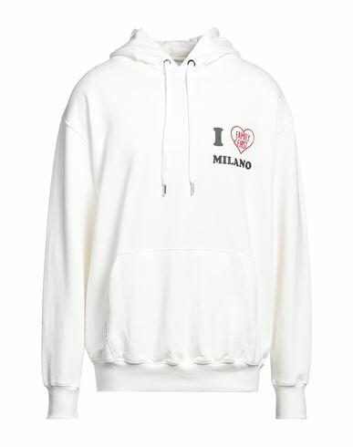 Family First Milano Man Sweatshirt Ivory Cotton Cover