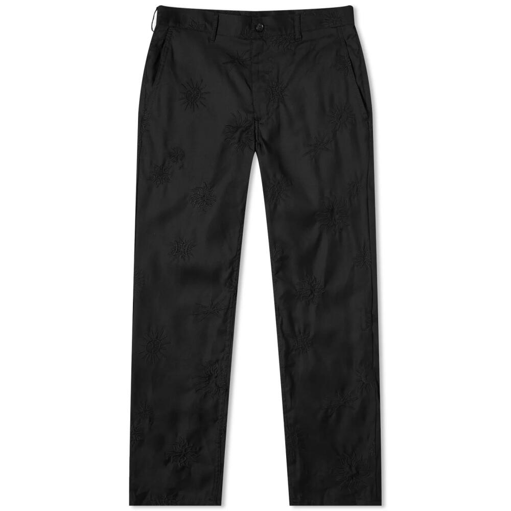 Comme des Garçons Men's x Filip Pagowski Embroidered Pant in Black Cover