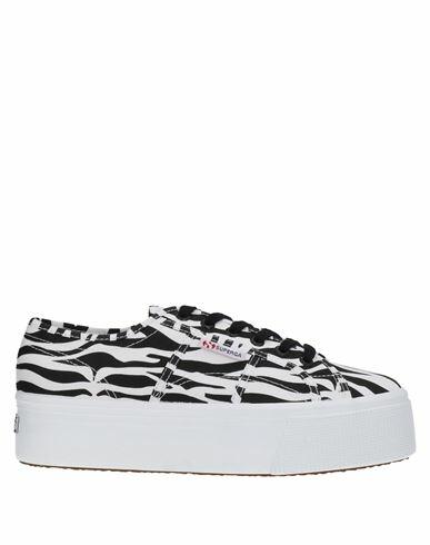 Superga Woman Sneakers Black Textile fibers Cover