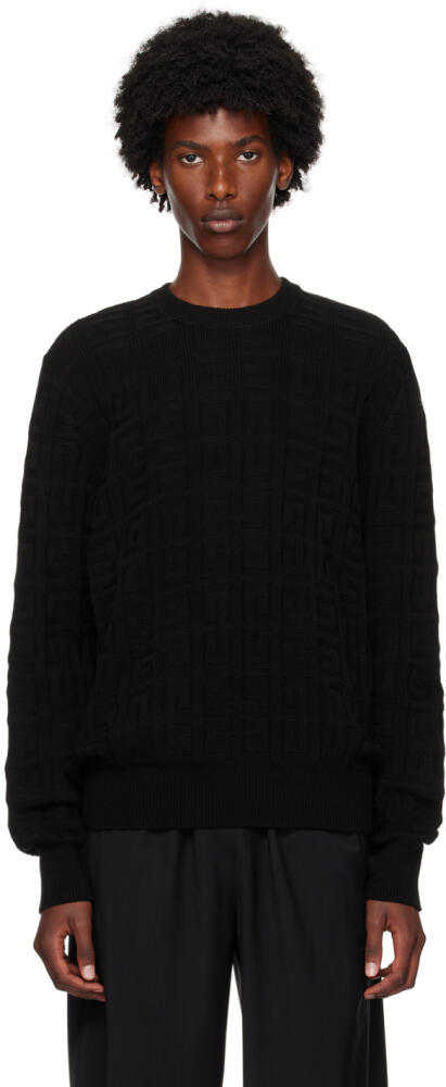 Givenchy Black 4G Sweater Cover