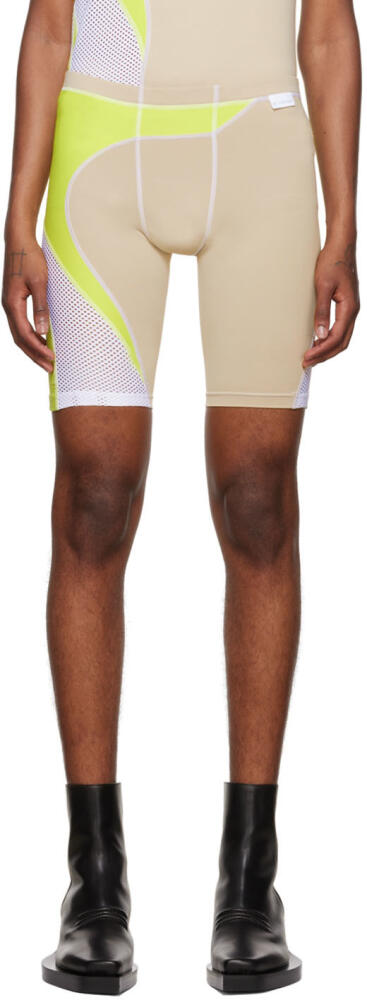 GmbH Beige Biker Shorts Cover