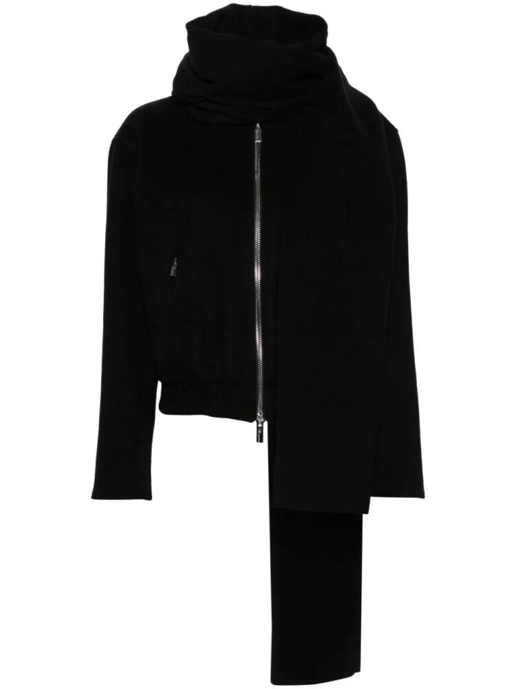 Blumarine felted bomber jacket - Black Cover