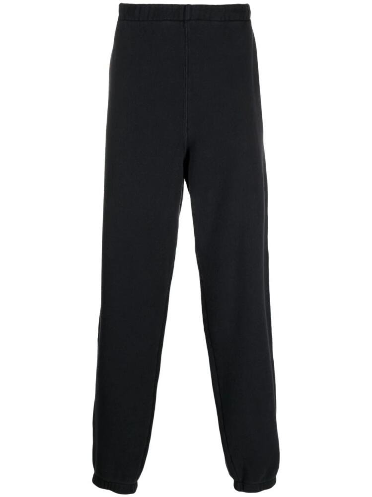 ERL jersey-fleece cotton track pants - Black Cover