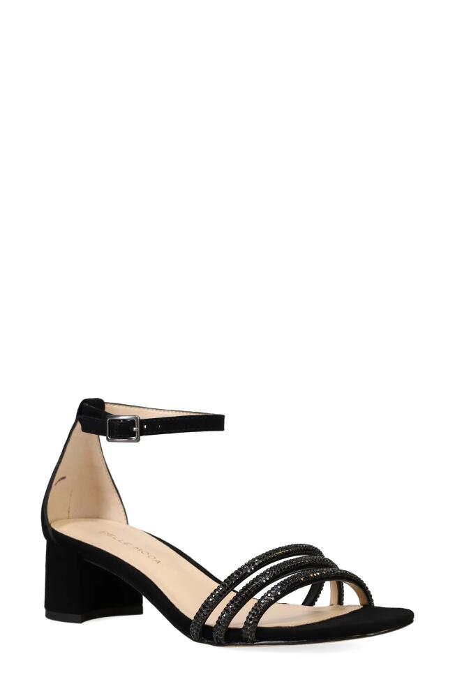 Pelle Moda Waite Ankle Strap Sandal in Black Cover