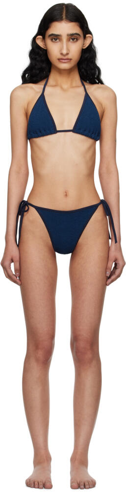 Hunza G Navy Gina Bikini Cover