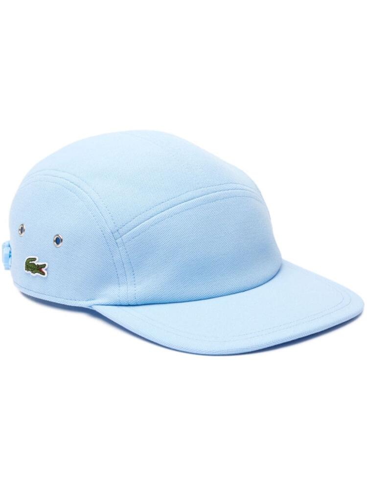 Lacoste logo-patch organic cotton cap - Blue Cover