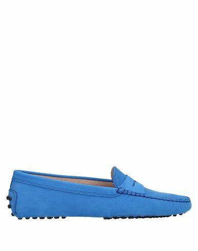 Tod's Woman Loafers Azure Leather Cover