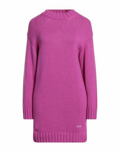 Liviana Conti Woman Sweater Fuchsia Cashmere, Polyamide Cover