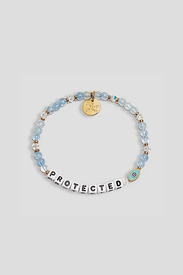 Little Words Project Protected Beaded Bracelet in Blue Cover