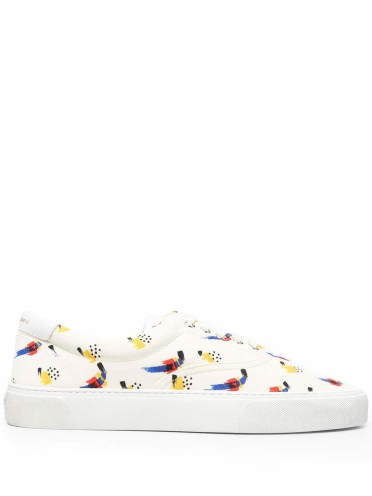 Saint Laurent Venice low-top sneakers - Neutrals Cover