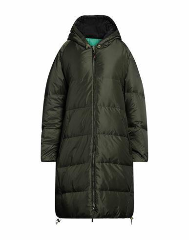 Marni Woman Puffer Dark green Polyamide, Polyurethane Cover