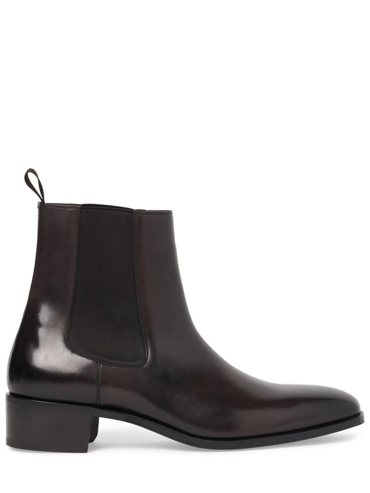 TOM FORD Alec Leather Chelsea Boots Cover