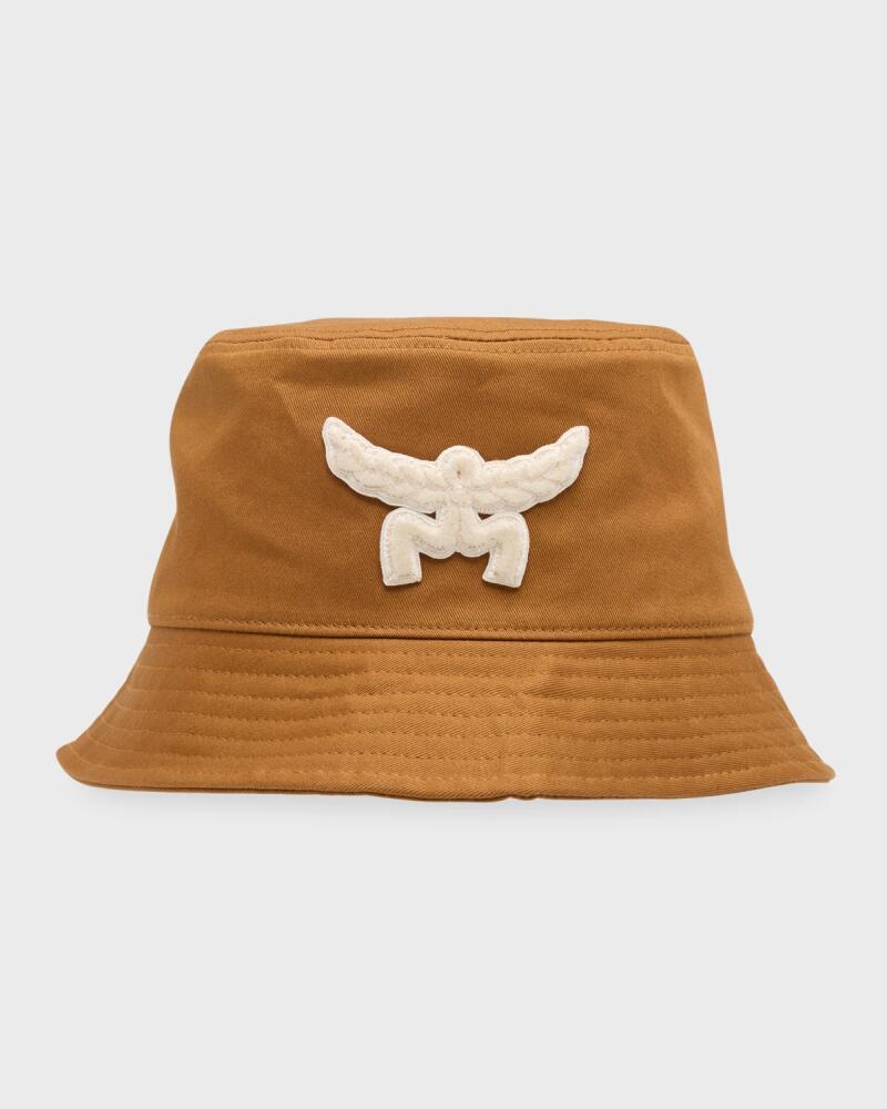 MCM Men's Essential Applique Cotton Bucket Hat Cover