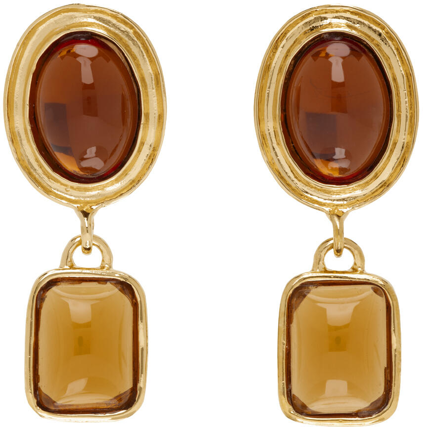 Mondo Mondo Gold Jelly Earrings Cover