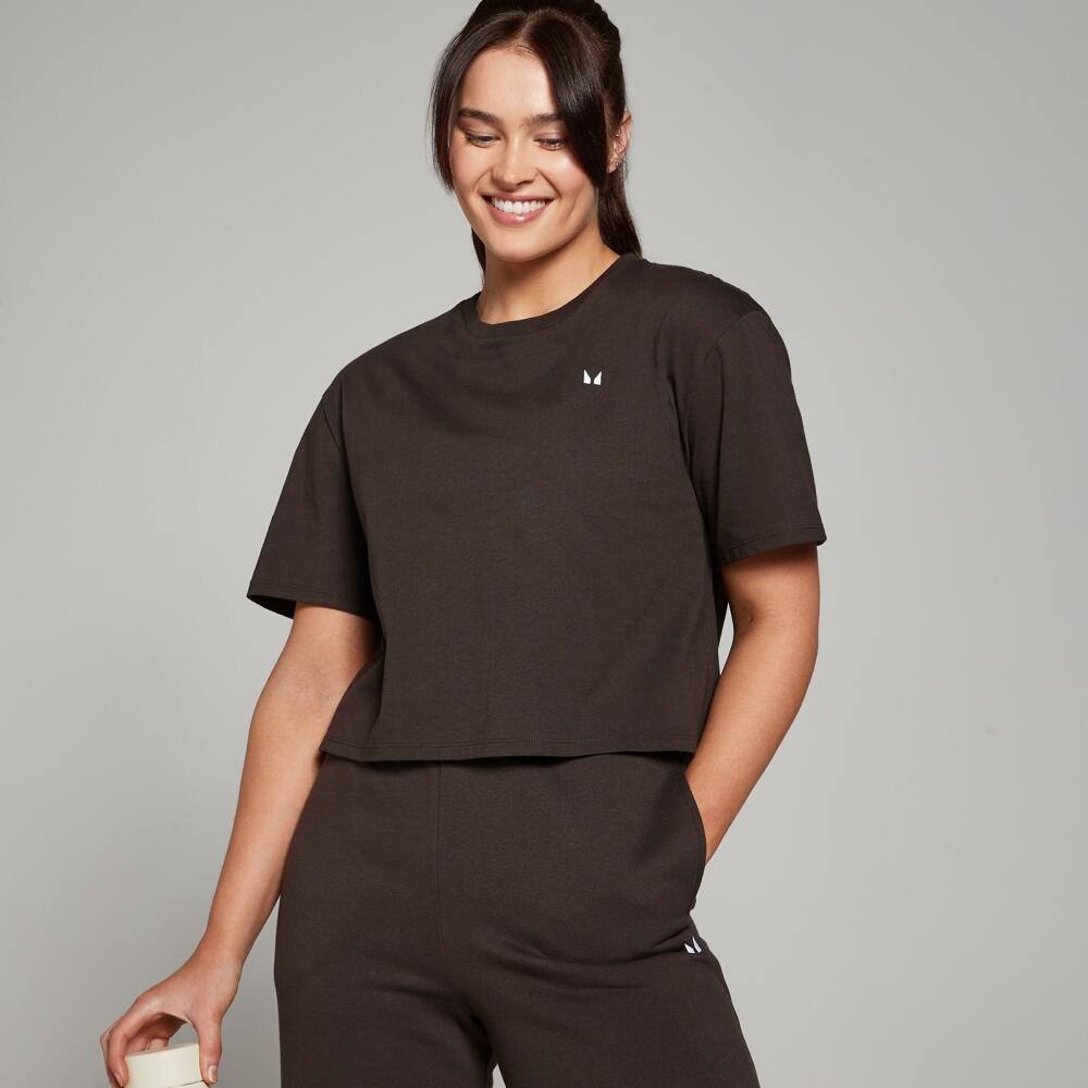 MP Women's Basic Boxy Crop T-Shirt - Coffee Cover