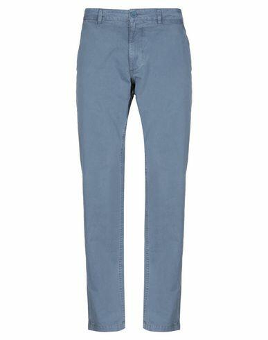 Napapijri Man Pants Pastel blue Cotton Cover