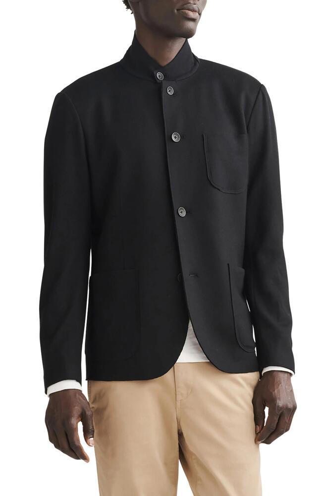 rag & bone Prospect Japanese Wool Cardigan in Black Cover