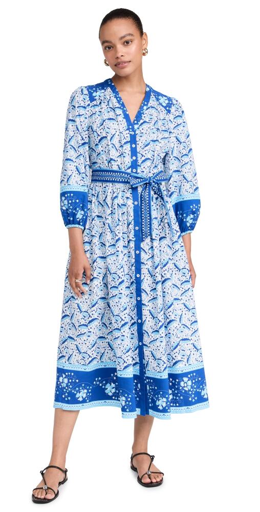 Shoshanna Lilia Dress Blue Multi Cover