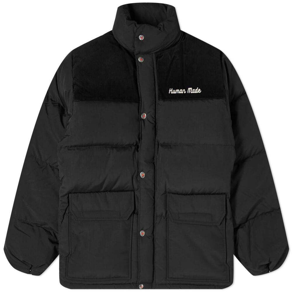 Human Made Men's Down Jacket in Black Cover