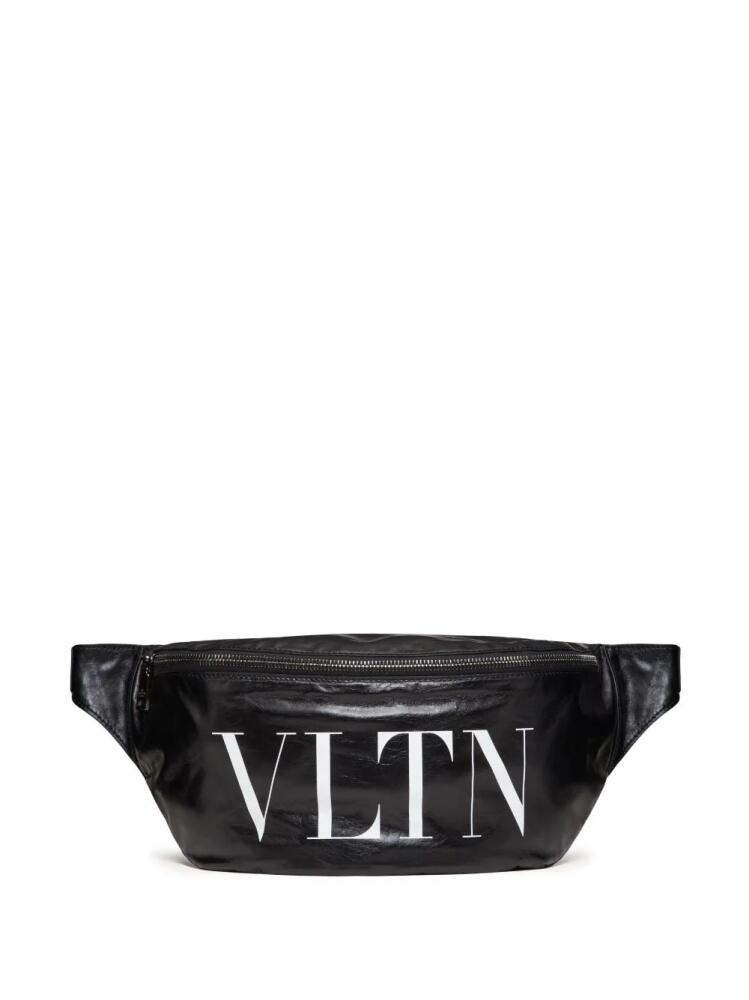 Valentino Garavani VLTN leather belt bag - Black Cover