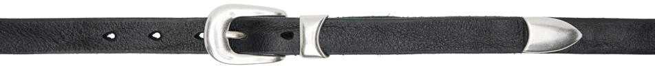 OUR LEGACY Black 2 CM Belt Cover