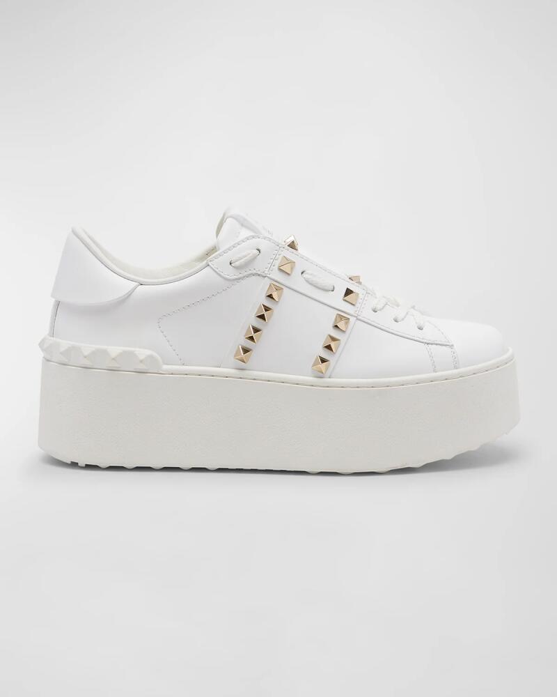 Valentino Garavani Rockstud Untitled Platform Sneakers Cover