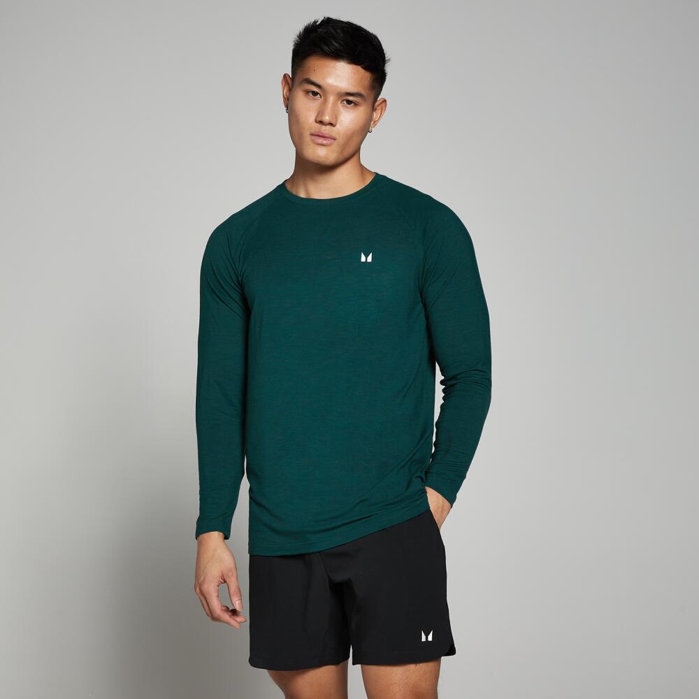 MP Men's Performance Long Sleeve Top - Dark Teal Marl Cover