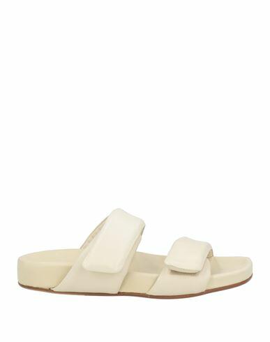 Pomme D'or Woman Sandals Cream Soft Leather Cover