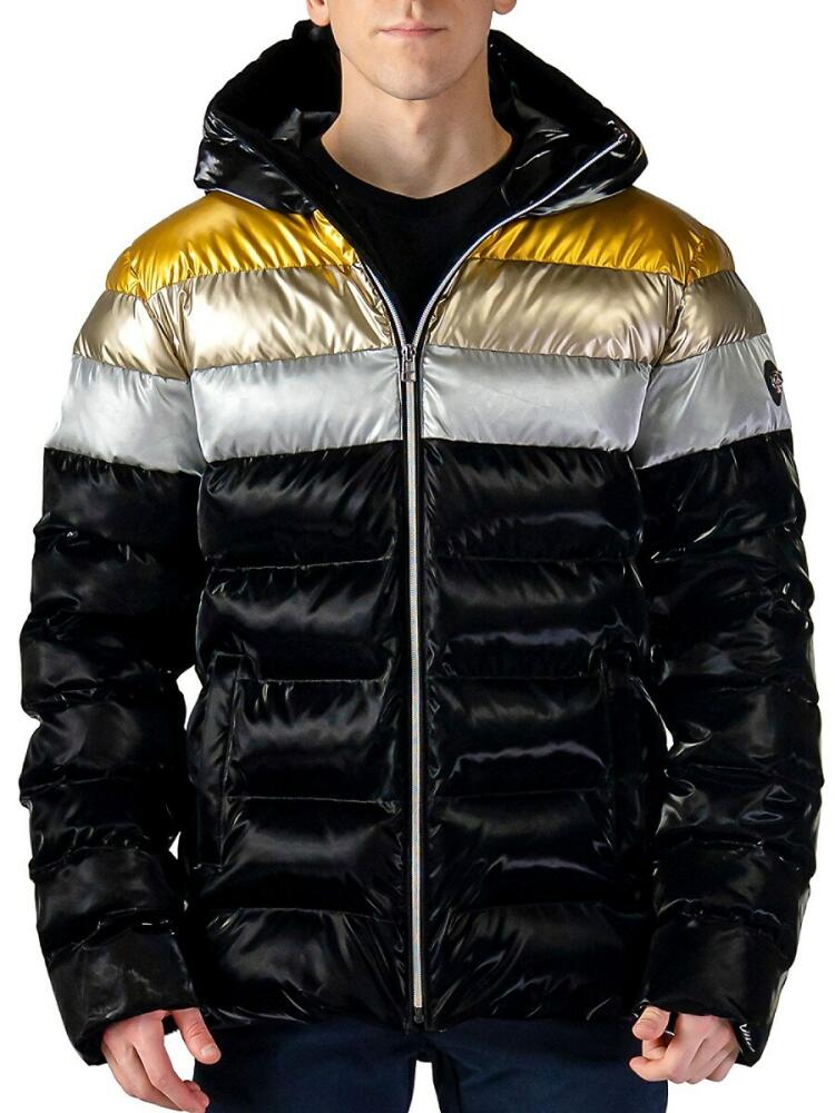 Woodpecker Men's Regular Fit Puffer Jacket - Firebird Cover