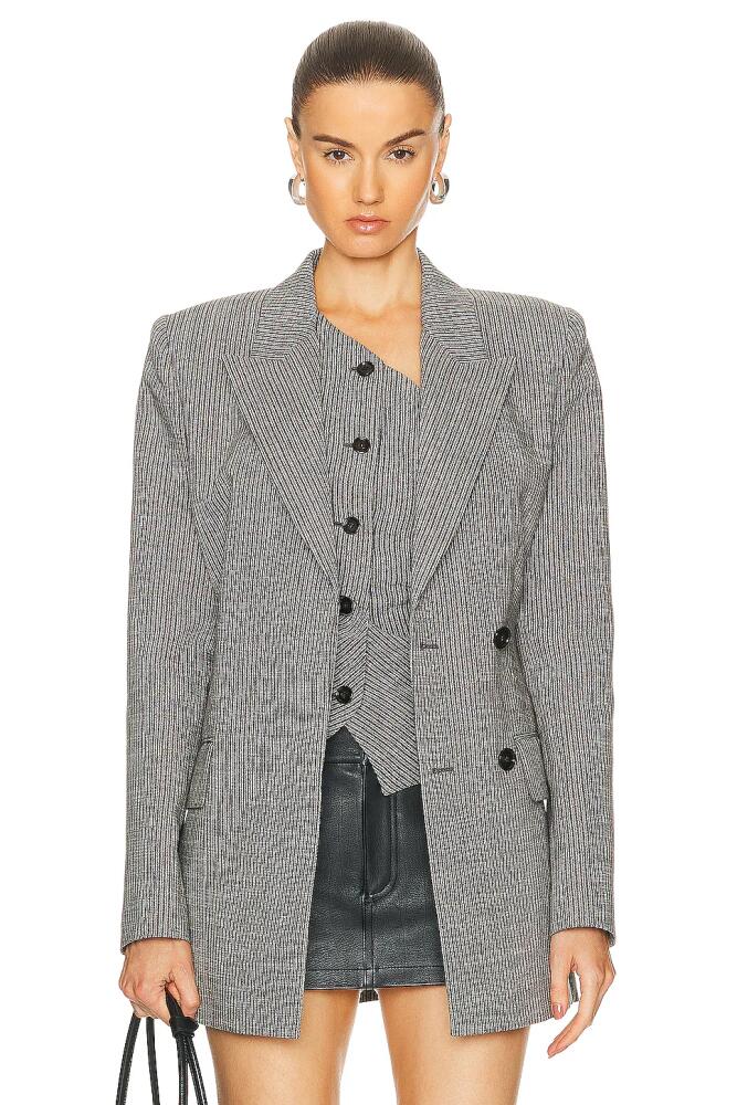 Acne Studios Suiting Blazer in Grey Cover