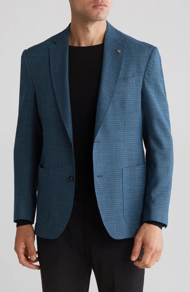 Ted Baker London Keith Wool Blend Sport Coat in Teal Cover