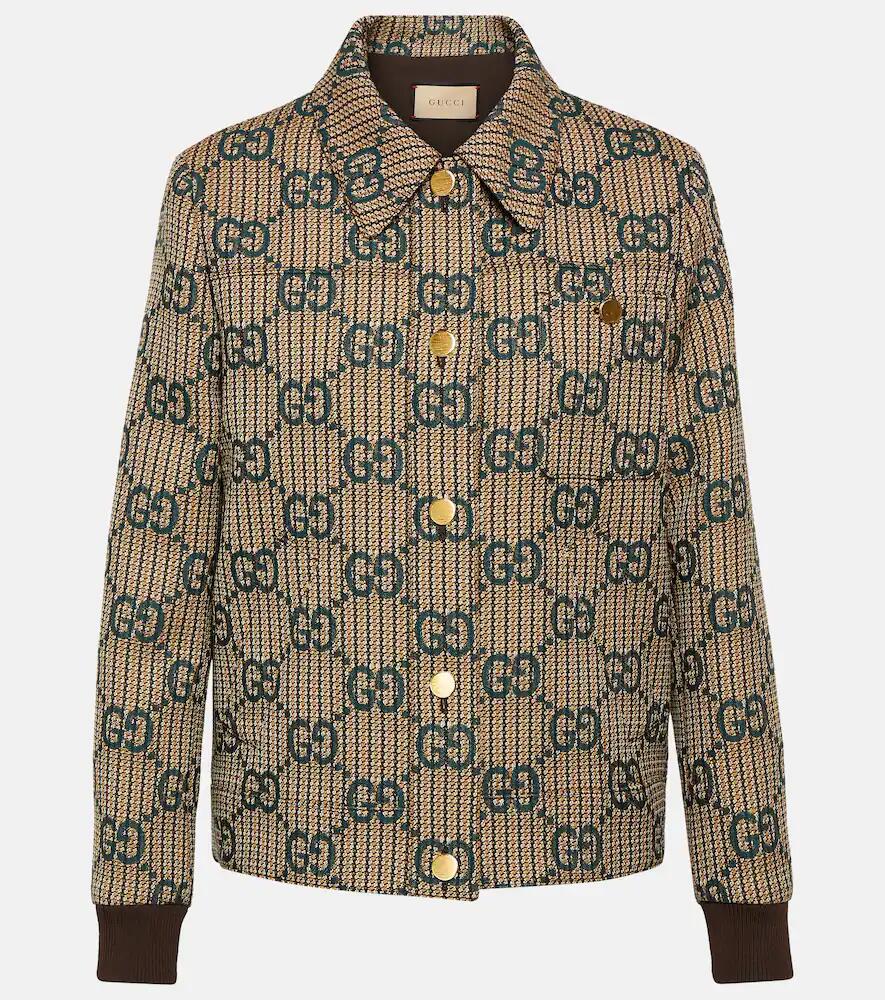 Gucci GG wool bomber jacket Cover