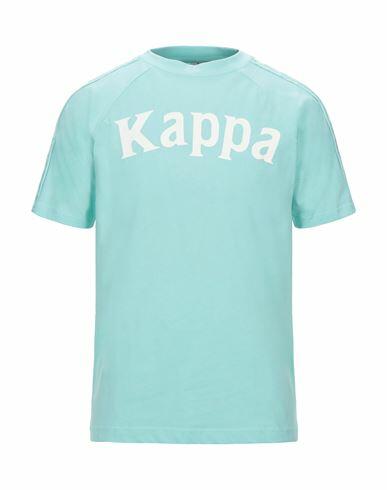 Kappa Man T-shirt Turquoise Cotton Cover