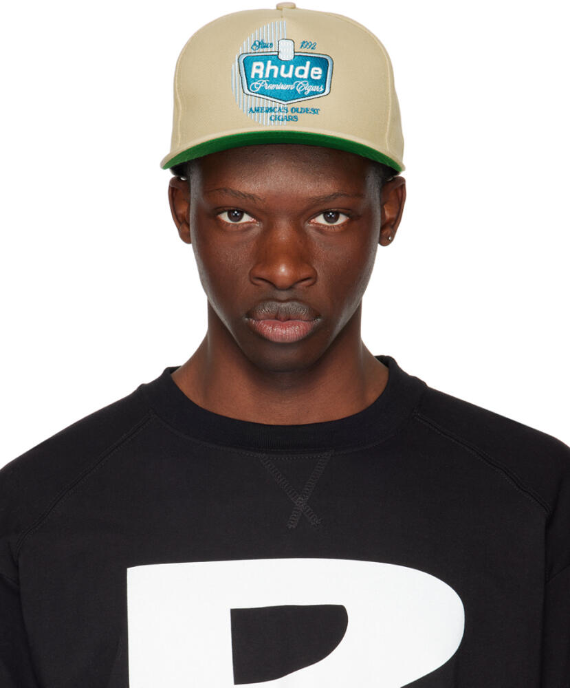 Rhude Taupe Cigaro Cap Cover