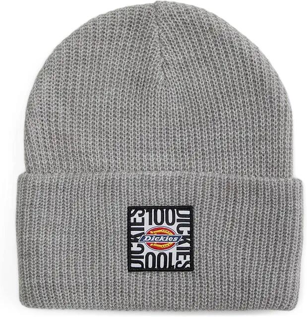 Dickies 100th Anniversary Beanie Hat (Heather Gray) Caps Cover