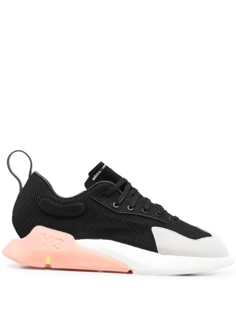 Y-3 Boost colour-block sneakers - Black Cover