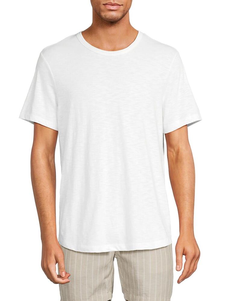 Onia Men's Slub Short Sleeve Tee - White Cover