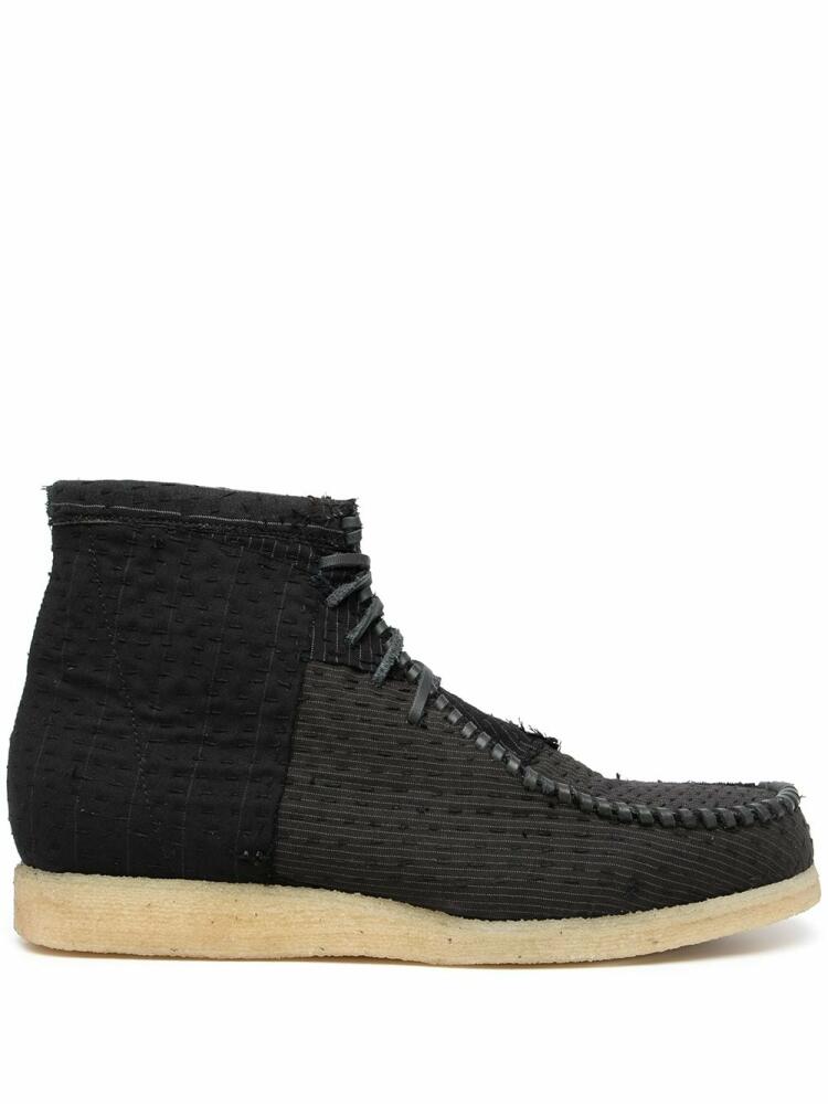 By Walid lace-up desert boots - Black Cover