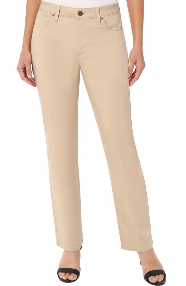 Jones New York Lexington Straight Leg Jeans in Jones Khaki Cover