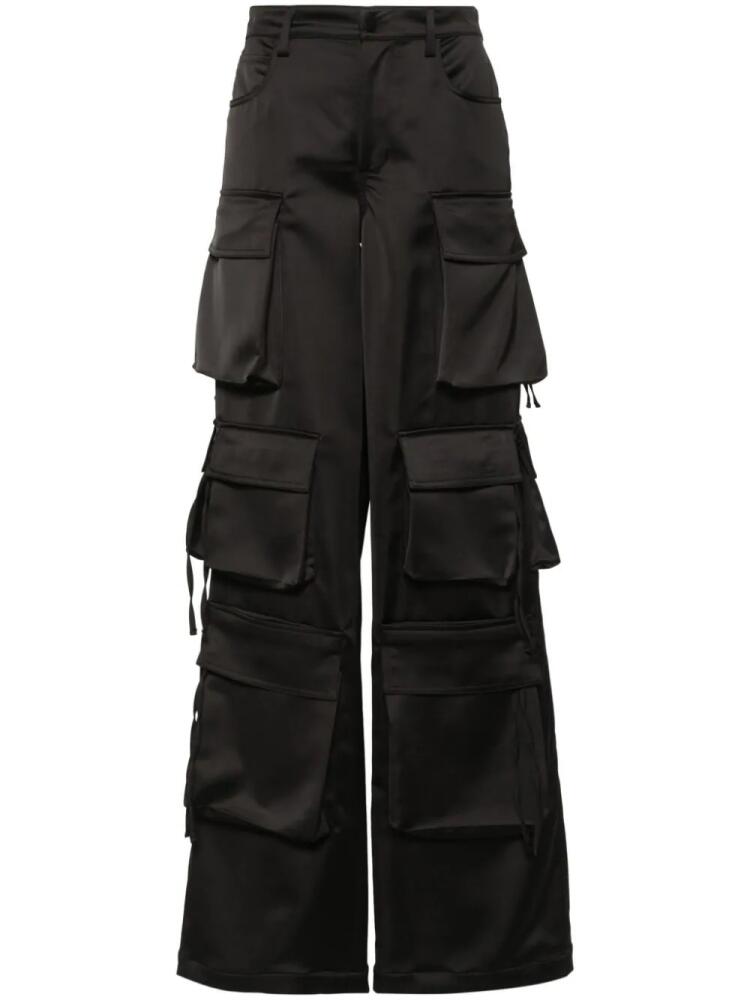 Giuseppe Di Morabito straight-leg cargo trousers - Black Cover