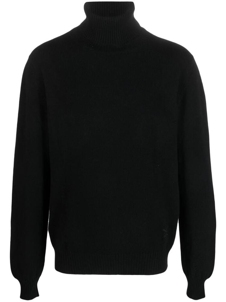 Barrie Turtle neck cashmere sweater - Black Cover