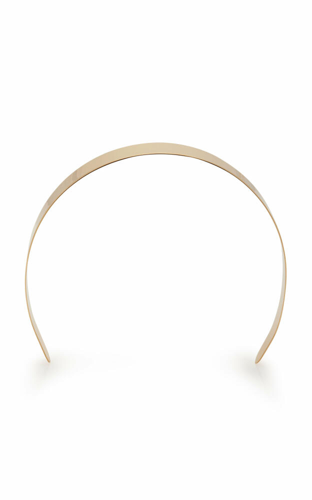 Lelet NY - Liv Petite Metal Headband - Gold Cover