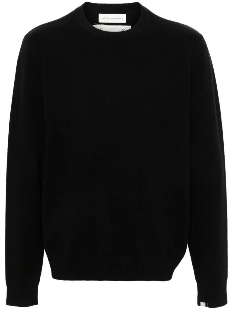 extreme cashmere n°358 Mister sweater - Black Cover