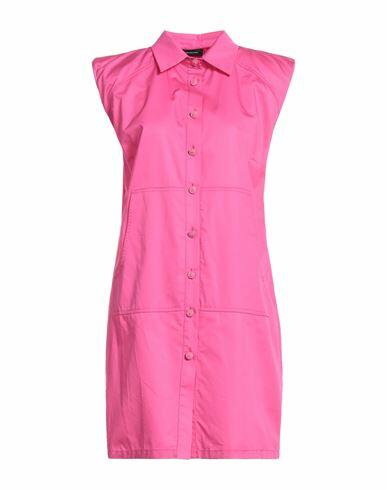 Les Bourdelles Des Garçons Woman Mini dress Fuchsia Cotton Cover