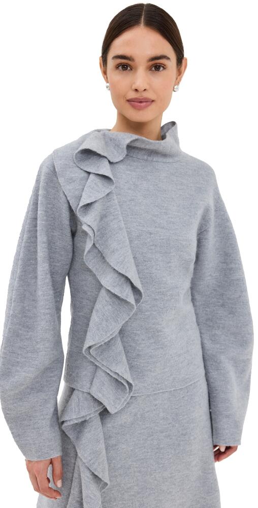 Ulla Johnson Corinna Pullover Heather Grey Cover