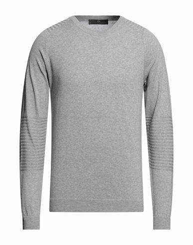 Daniele Alessandrini Man Sweater Grey Cotton Cover