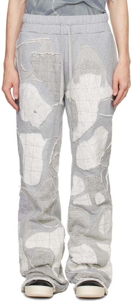 Who Decides War Gray Atom Sweatpants Cover