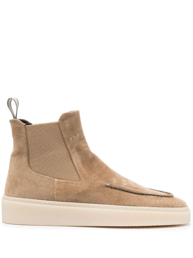 Officine Creative Muskrat 109 suede ankle boots - Neutrals Cover