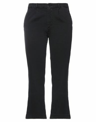 Mason's Woman Pants Black Cotton, Viscose, Elastane Cover