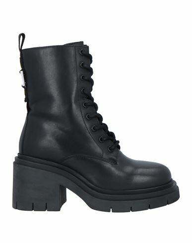 Blauer Woman Ankle boots Black Leather Cover